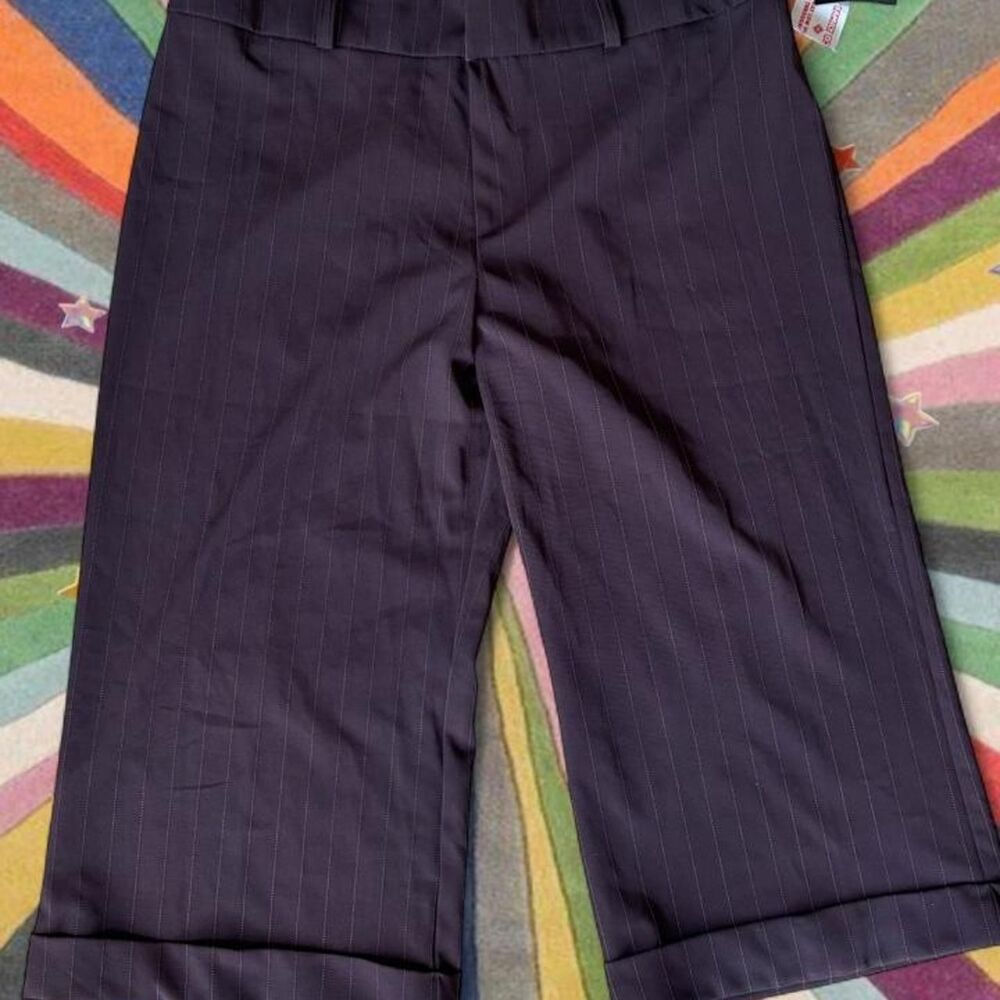 Zoey-beth Women's Navy and Black Trousers